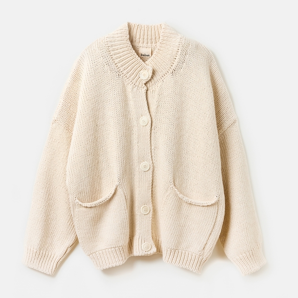 Babaa Cardigan No. 88 - Natural